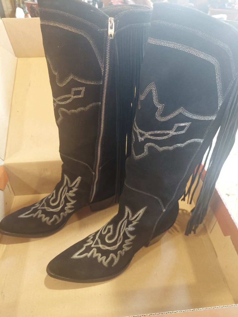 OLD GRINGO YIPPEE KI YAY  NEW SHERIFF IN TOWN 18"TALL - Black Boots    11
